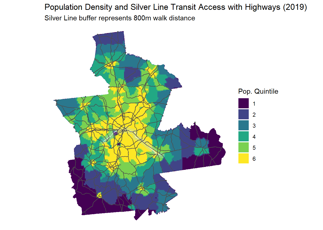 Public transit line map 4